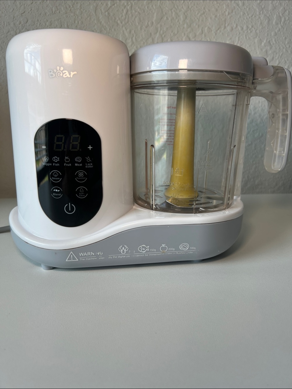 Bear Baby Food Maker All in One Steamer Blender & Processor